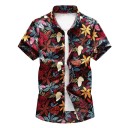 Chemise pour homme à manches courtes F744 11