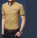 Chemise pour homme à manches courtes 15
