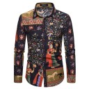 Chemise pour homme à motif F704 16