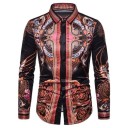 Chemise pour homme à motif F711 1