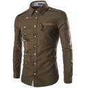 Chemise pour homme A3082 7