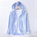 Chemise pour homme avec capuche F485 5