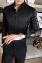 Chemise pour homme avec dentelle 5