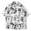 Chemise pour homme avec des crânes A3084 5