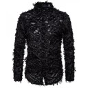 Chemise pour homme avec plumes 2