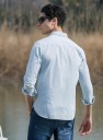 Chemise pour homme - Bleu clair 4