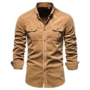 Chemise pour homme F417 7
