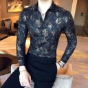 Chemise pour homme F849 5