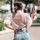 Chemise transparente pour femmes 3