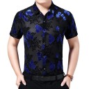 Chemise transparente pour homme F815 2