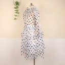 Chemisier à pois et jupe pour femmes 4