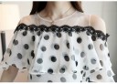 Chemisier à pois pour femmes 4
