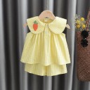 Chemisier et short pour fille L1507 3