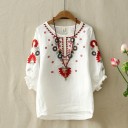 Chemisier Femme avec des Broderies 4