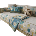 Chenille kanapéhuzat 90 x 210 cm Zsákos csúszásgátló takaró Fák mintával Kanapé és fotel védelme a nappaliban 14