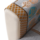 Chenillöverdrag för soffa Antiskid 90 x 120 cm Jacquardväv med trämotiv Tvättbar För soffa i vardagsrummet 11