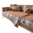 Chenillöverdrag för soffa Antiskid 90 x 120 cm Jacquardväv med trämotiv Tvättbar För soffa i vardagsrummet 15