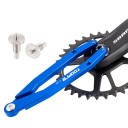 Chiave a gancio regolabile per perni del supporto centrale della catena 165 mm M5 strumento per la regolazione degli attacchi SPD per biciclette 5