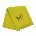 Chiffon de nettoyage 34 x 34 cm pour saxophone clarinette trompette flûte piccolo hautbois Tissu en coton à haute absorption Accessoire universel pour instruments 4
