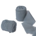 Chiffon lint gerafeld 4 cm x 5 m Trouwlint voor cadeaus Vintage decoraties Handgemaakt fijn stoffen lint Creatieve knutselwerkjes 21