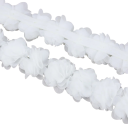 Chiffon Spitzenstoff 1 m Leichter chiffon dekorativer Spitzenstoff zum Nähen von Bekleidungsdekorationen und Hochzeitsdekorationen 3