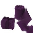 Chiffonband ausgefranst 4cm x 5m Hochzeitsband für Geschenke Vintage Dekorationen Handgefertigtes feines Stoffband Kreatives Basteln 30