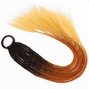 Chignons synthétiques sur élastique 58 cm 21