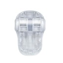 Child Safety Lock for Oven Knob 5 x 7.5 cm Plastic Cover with Side Protrusions Protection Against Unwanted Turning 2