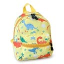 Children's Backpack 23 x 20 x 9 cm with Dinosaur and Palm Print, Two Zip Pockets, Carry Handle and 52 cm Shoulder Straps 2