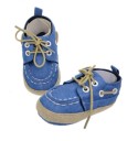 Children's Canvas Lace-Up Booties 6