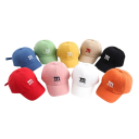 Children's Cap with Embroidery Size 45–50 cm For Children Aged 6–36 Months Adjustable Cap with Smiley at the Back Cotton Polyester 1