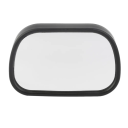 Children's Car Rear View Mirror 8.8x5.8 cm 360° Rotatable Mini Safety Mirror with Clip and Suction Cup Unbreakable Observation Mirror for Baby 1