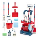 Children's Cleaning Set with Broom, Mop, Dustpan, Bucket and Accessories for Realistic Household Play 4