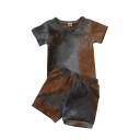 Children's Colourful T-Shirt and Shorts L1255 1