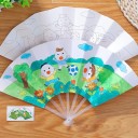 Children's Colouring Fan 3