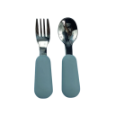 Children's Cutlery Set Spoon and Fork Cutlery for Kids Children's Tableware for First Independent Meal 5