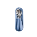 Children's Cutlery Set Spoon Fork with Case Portable Toddler Tableware for Kids Children's Feeding Utensils for School Travel 4
