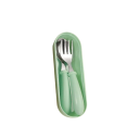 Children's Cutlery Set Spoon Fork with Case Portable Toddler Tableware for Kids Children's Feeding Utensils for School Travel 6