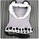 Children's Hat and Neck Warmer J1851 12