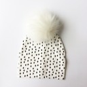 Children's Hat with Fluffy Pom-Pom 34