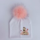 Children's Hat with Pom Pom Nicole 4