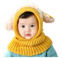 Children's Hat with Scarf in the Shape of a Dog J856 5