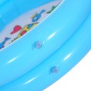 Children's Inflatable Pool 65×65×16 cm with Animal Motif PVC Material Smooth Surface Airtight Valve Durable Small Pool for Outdoor Fun 2