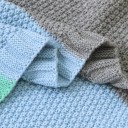Children's Knitted Blanket E463 6