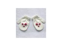 Children's Knitted Gloves with Print J586 7