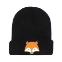 Children's Knitted Hat with Fox J2459 2