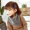 Children's Knitted Striped Scarf J3233 15