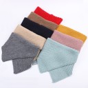 Children's Knitted Striped Scarf J3233 17