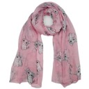 Children's Lightweight Scarf with Cats J2867 6