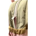 Children's Mini Backpack 27 x 22 x 10 cm Embroidered Nursery Rucksack Brown-Pink with Mini Apples Adjustable Shoulder Straps 5